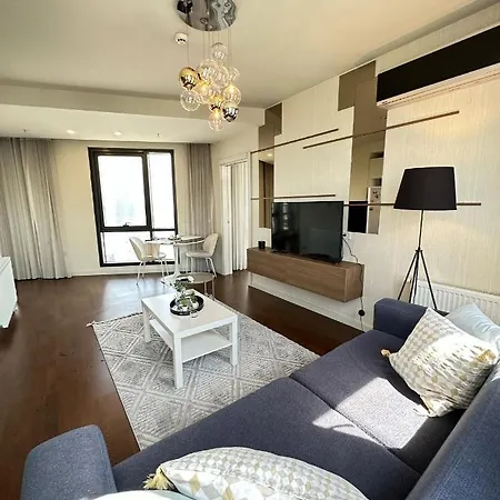 Relaxing 1br 2ba Apt W/free Wi-fi, Ac & Washer Apartment Istanbul