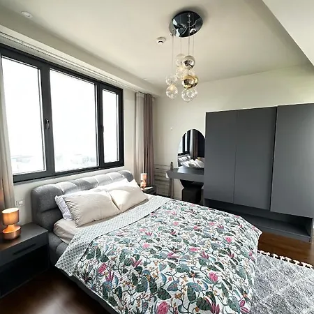 Relaxing 1br 2ba Apt W/free Wi-fi, Ac & Washer アパート イスタンブール
