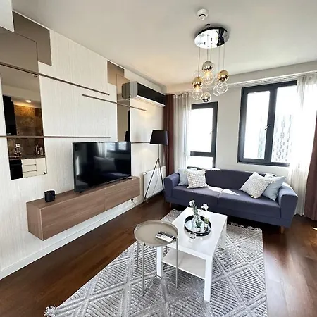 Relaxing 1br 2ba Apt W/free Wi-fi, Ac & Washer イスタンブール